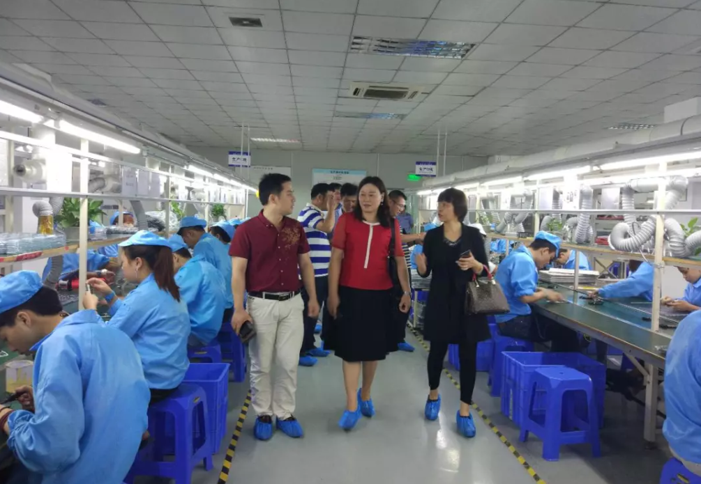 深圳分公司陪同政府園區(qū)對接考察智能電子制造投資選址項目方，加快推進項目落地，提升招商引資實效！